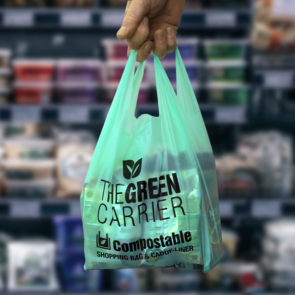 An eco-friendly shopping bag